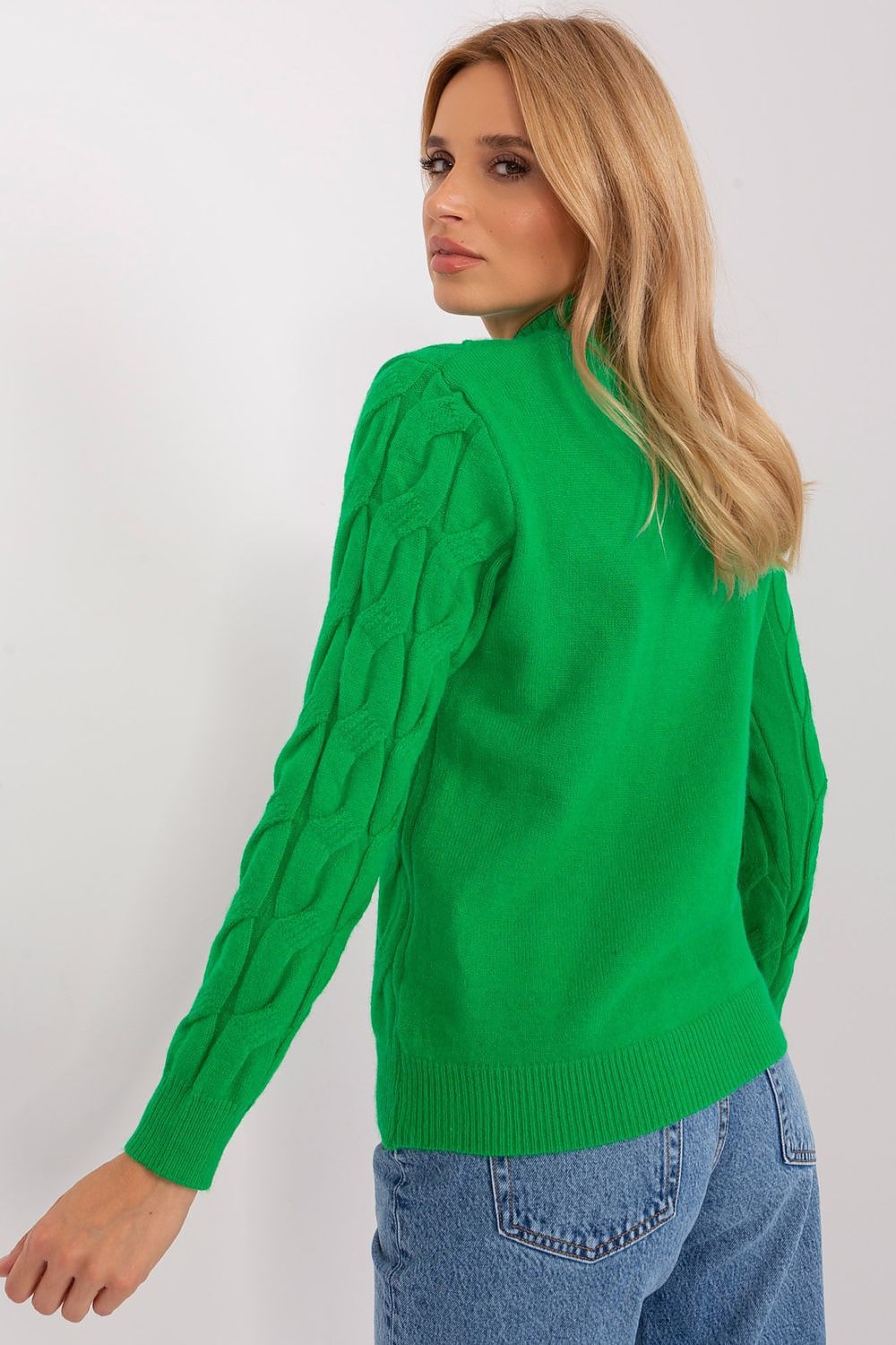   Sweter Damski Model AT-SW-2235.00P Green - AT 