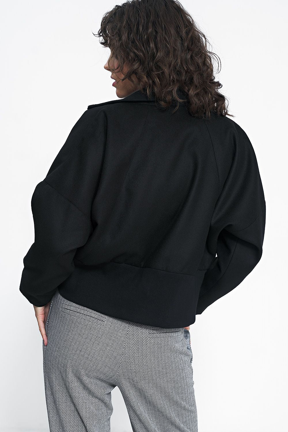   Czarna kurtka KU02 Black - Nife 