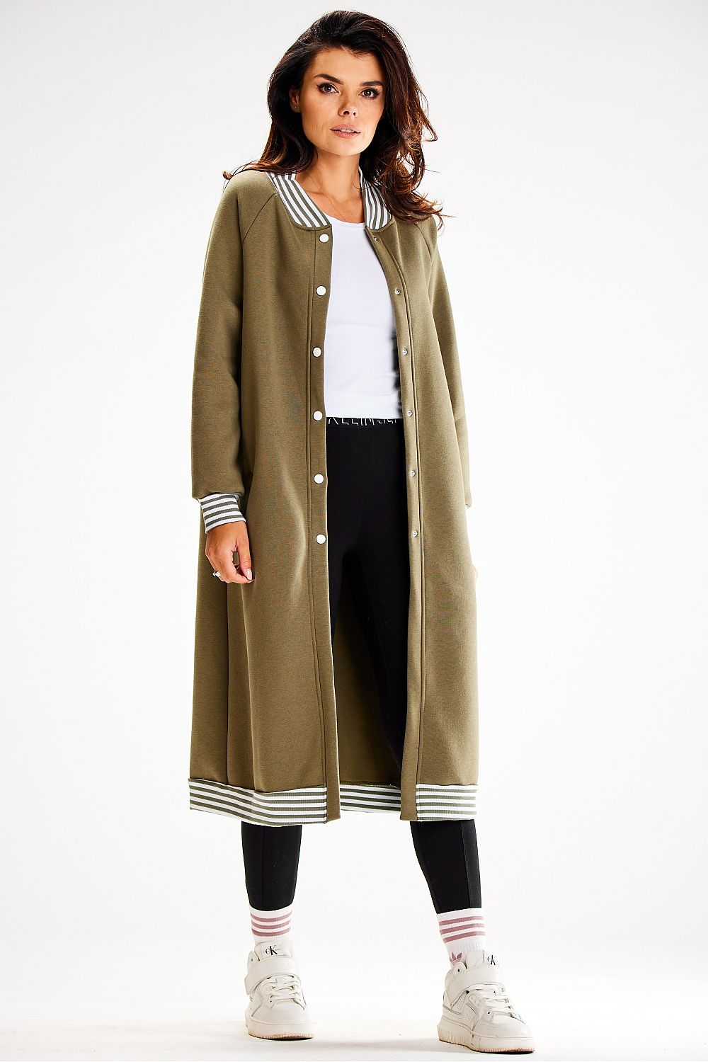   Bluza Damska Model A612 Khaki - awama 