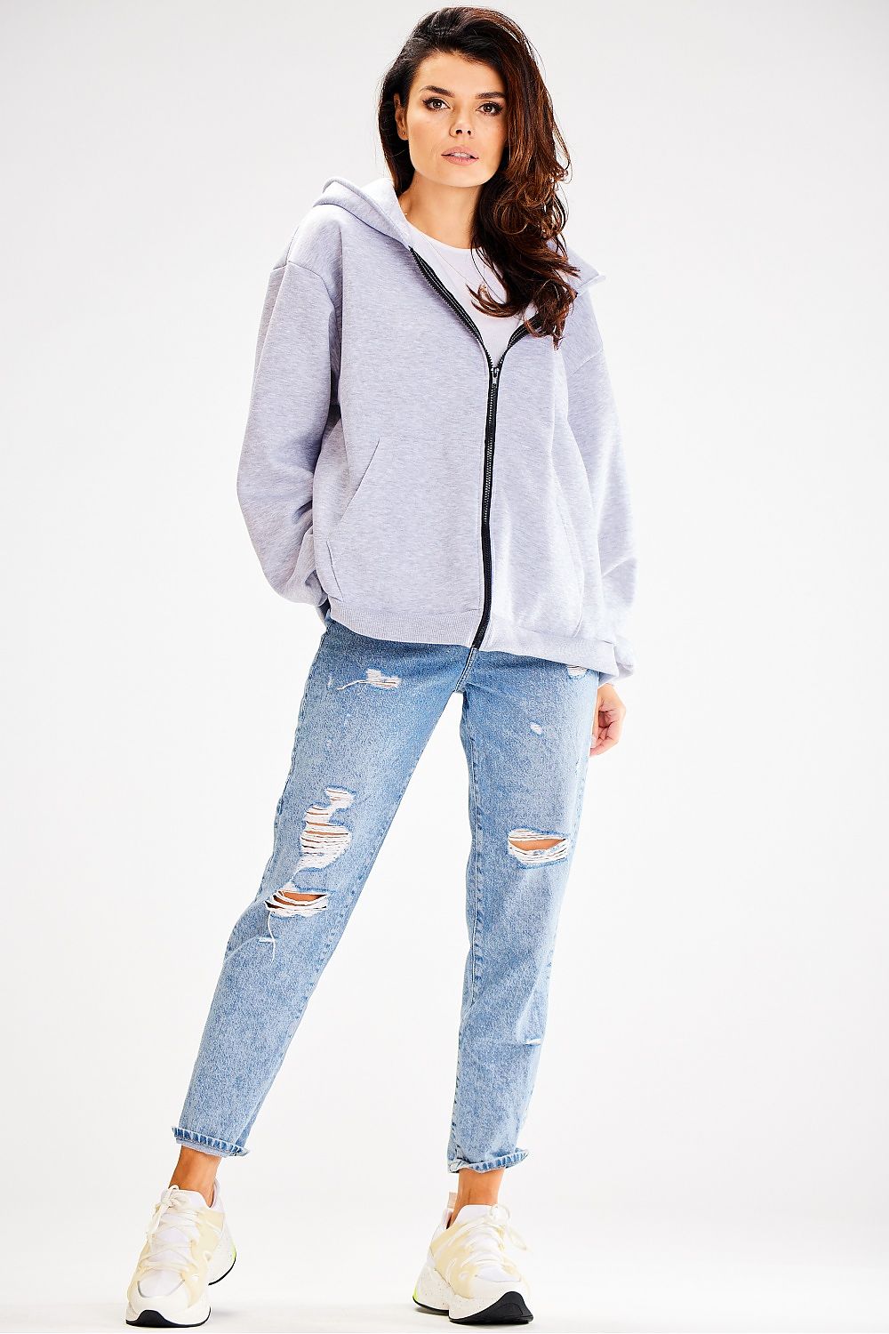   Bluza Damska Model A610 Grey - awama 